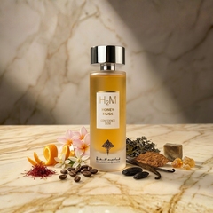 عطر جرعة الثقة هوني ذوز - مسك العسل من إبراهيم القرشي - عطر شرقي حار للجنسين