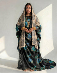The Amal Emerald & Onyx Bac Wayne Dirac Set (Modern Francawi Fabric)