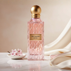 Pink Diamond Sakura EDP by Ibrahim AlQurashi  – Elegant Cherry Blossom & Amber Floral Fragrance