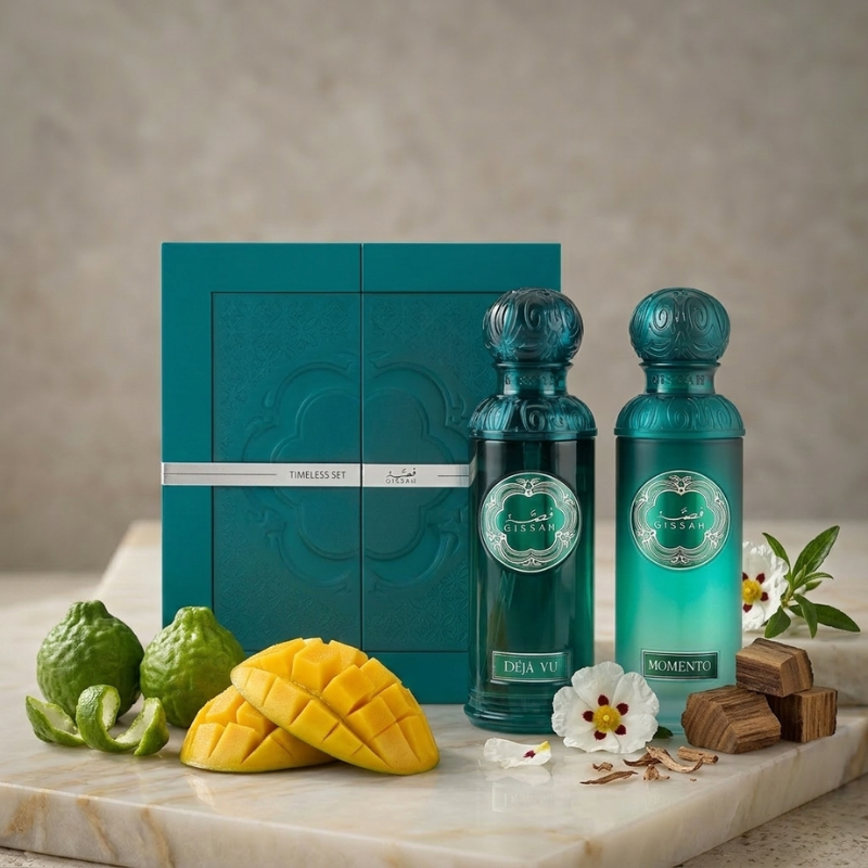 Gissah Timeless Luxury Fragrance Set – Momento & Déjà Vu EDP Duo
