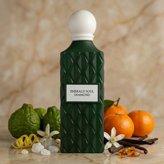 Emerald Soul Diamond by Ibrahim Al Qurashi – Refined Green, Floral & Musk Signature Fragrance