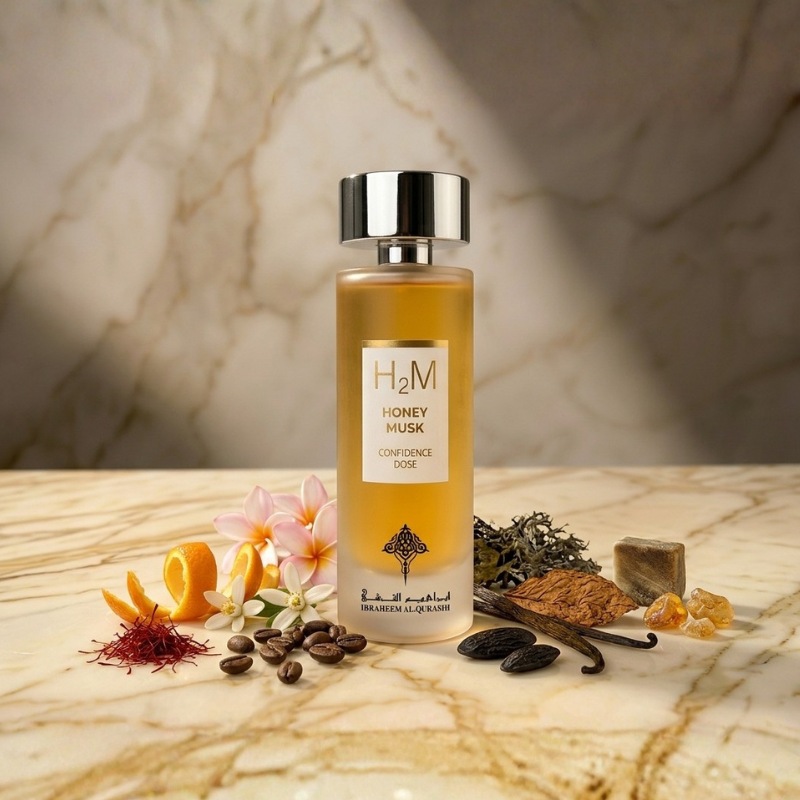 Confidence Dose – Honey Musk by Ibrahim Al Qurashi – Oriental Spicy Unisex Fragrance