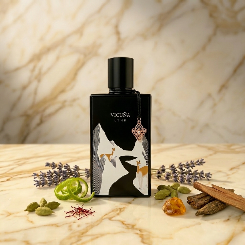 Vicuna Lthr EDP by Ibrahim Al Qurashi – Opulent Leather & Spice Fragrance