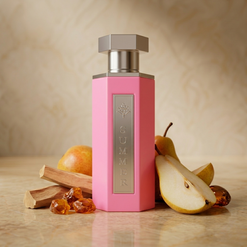 Reef Summer Pink EDP – Radiant Pear, Amber & Sandalwood Fragrance