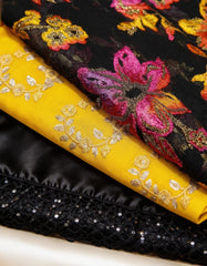 The Oriana Velvet Flower Bac Wayne Dirac Set (Premium Velvet Collection)