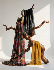 The Oriana Velvet Flower Bac Wayne Dirac Set (Premium Velvet Collection)