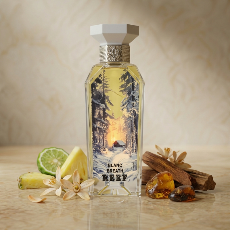 Reef Blanc Breath EDP – Luminous Pear, Leather & Akigalawood Fragrance