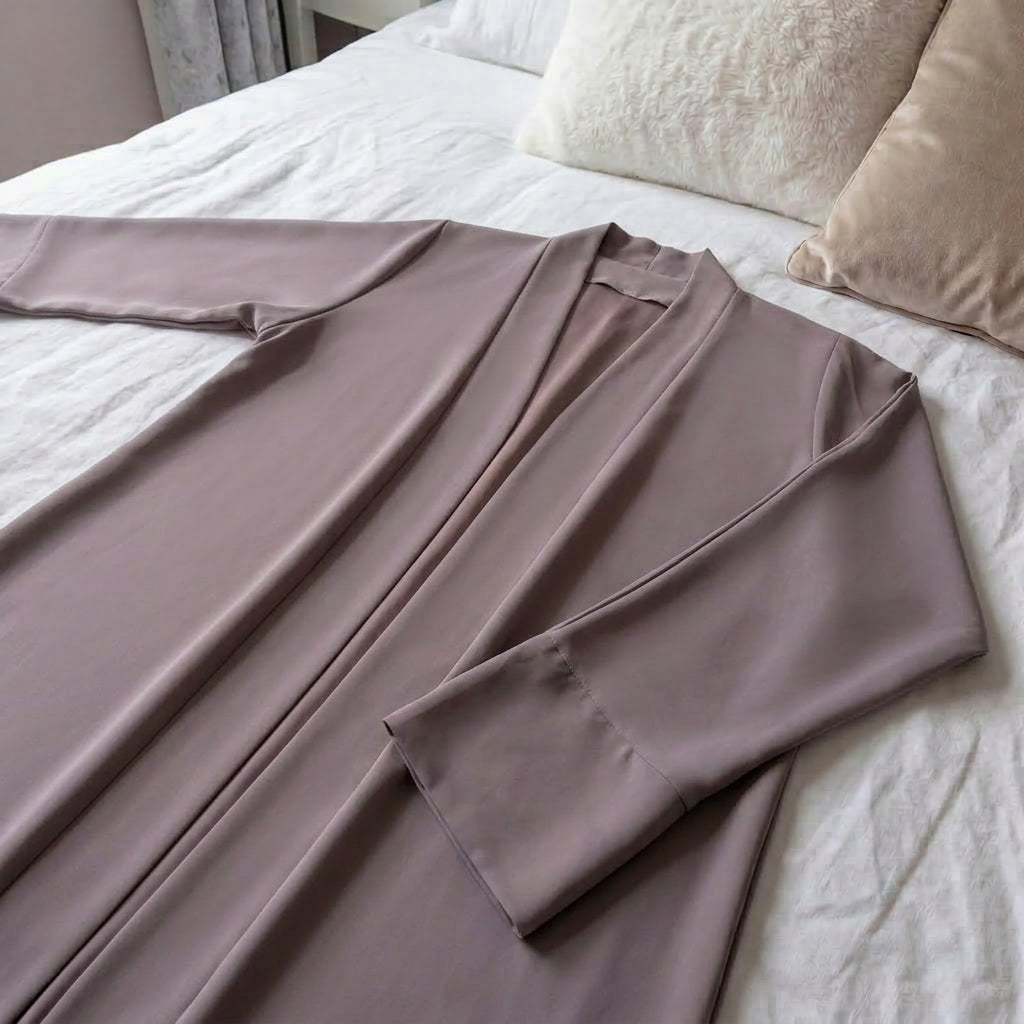 Raya Shawl Collar Abaya