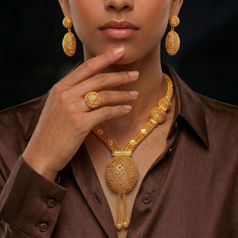 The Gilded Dewdrop Collection